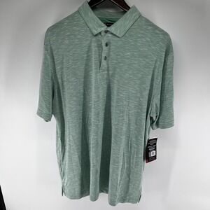 PGA Tour  golf polo shirt XL New with Tags, Defect:  little tear on right sleeve